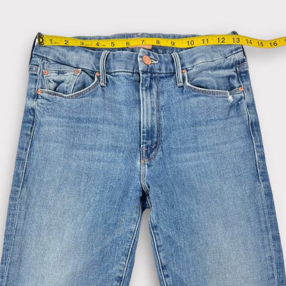 MOTHER The Looker Ankle Fray in Not Cut & Pasted Size 27 - Picture 8 of 10